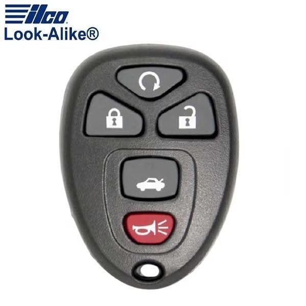 LAL RKE-GM-5B3 GENERAL MOTORS 5 BUTTON REMOTE KEYLESS ENTRY, Ilco, Mfr#: ILCO-AX00010520